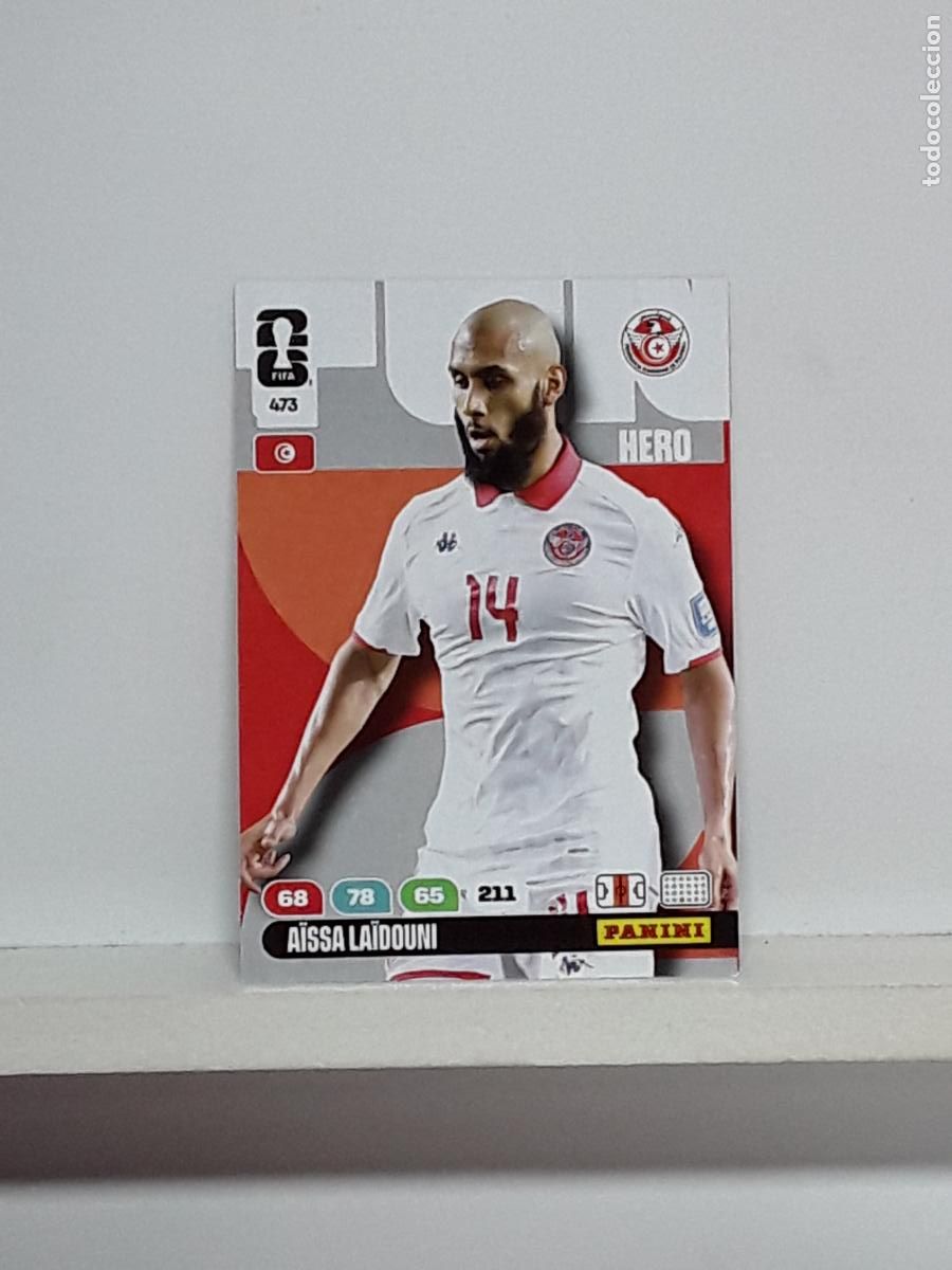 Cromos de f&uacute;tbol: ADRENALYN MUNDIAL 2026 WORLD CUP 26 ALBUM PANINI N 473 TUNEZ AISSA LAIDOUNI