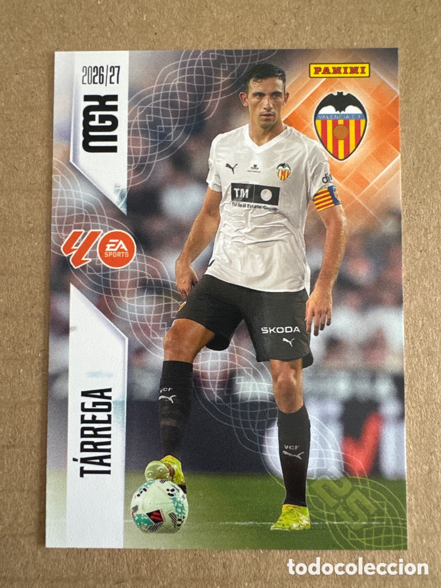 Cromos de f&uacute;tbol: # 348 T&aacute;rrega Valencia Megacracks 26 27 2026 2027