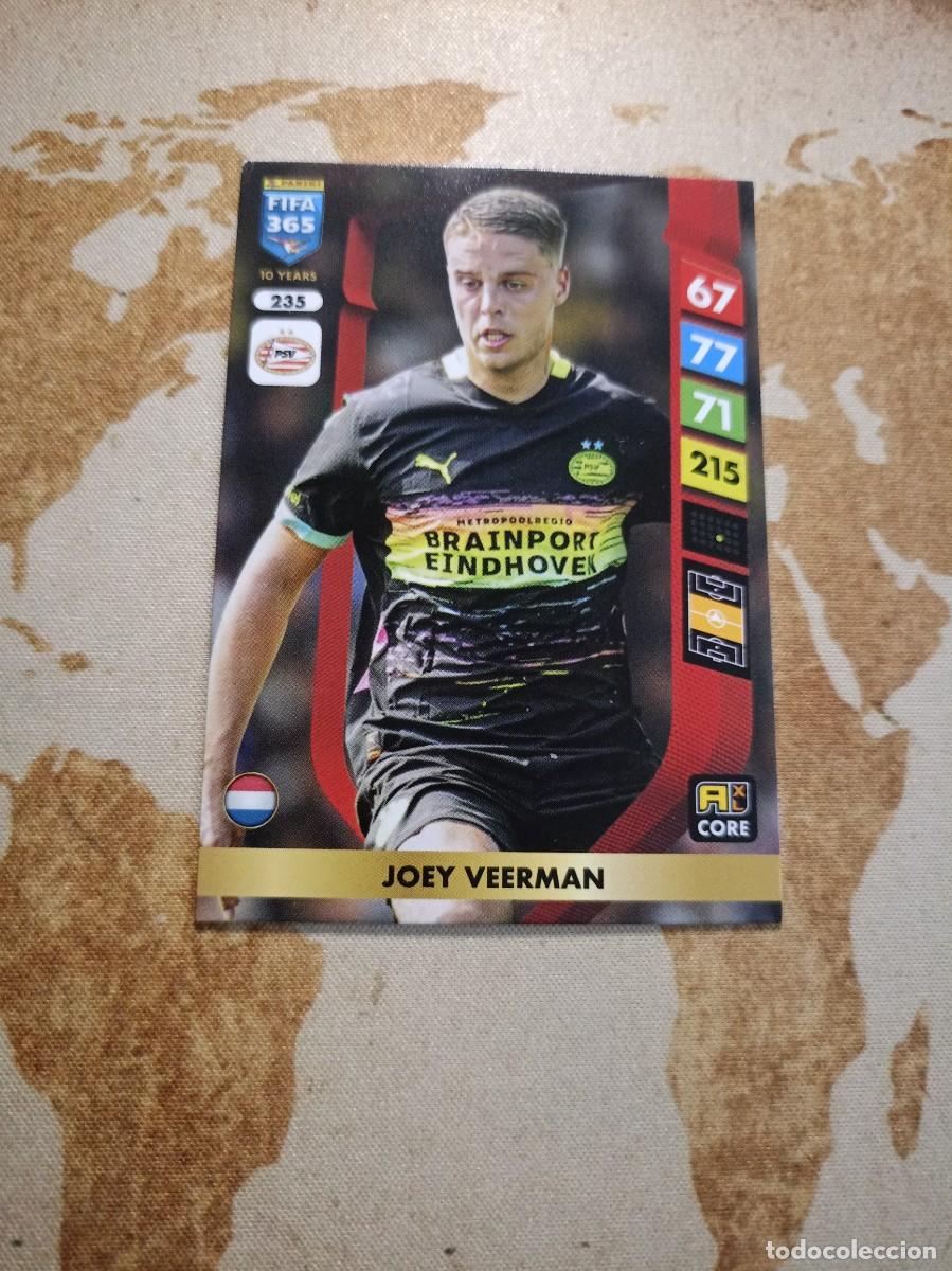 Cromos de f&uacute;tbol: Benfica 235 JOEY VEERMAN Adrenalyn FIFA 365 2025