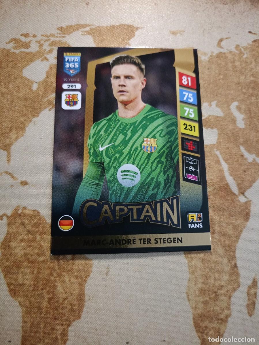 Cromos de f&uacute;tbol: Barcelona 291 MARC-ANDR&Eacute; TER STEGEN Adrenalyn FIFA 365 2025