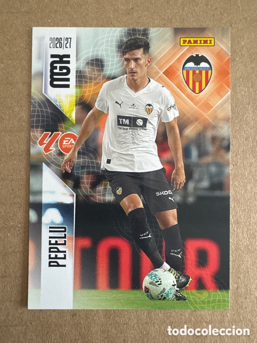 Fu&szlig;ball-Sticker: # 352 Pepelu Valencia Megacracks 26 27 2026 2027