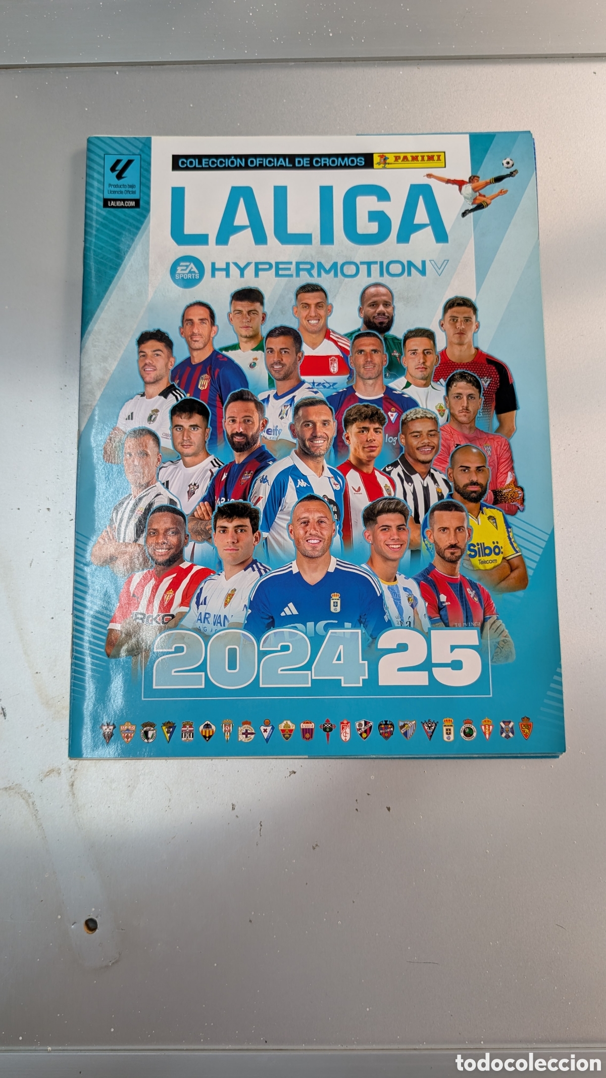 Fu&szlig;ball-Sticker: &Aacute;LBUM CASI COMPLETO (FALTAN 29) HYPERMOTION SEGUNDA 2 DIVISI&Oacute;N 2024/25 24 25 BUEN ESTADO