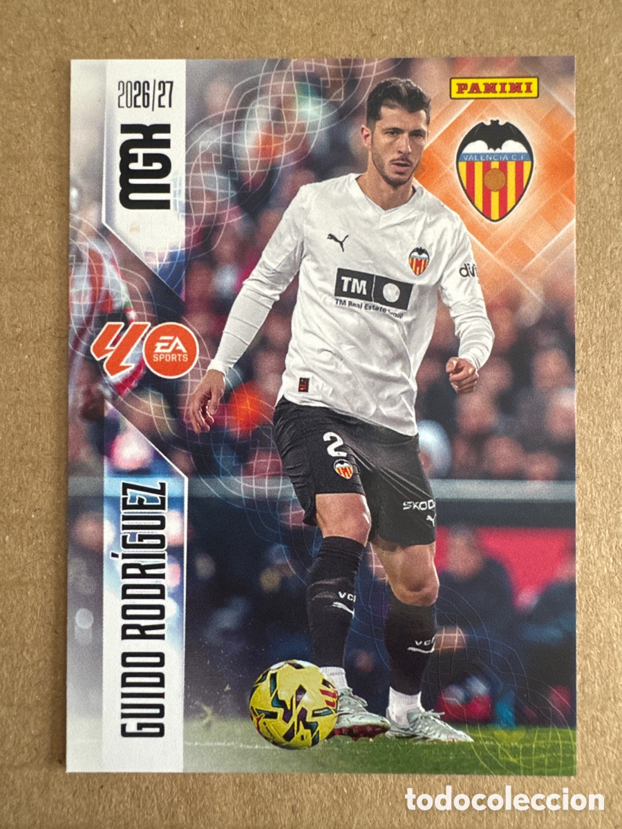 Fu&szlig;ball-Sticker: # 353 Guido Rodr&iacute;guez Valencia Megacracks 26 27 2026 2027