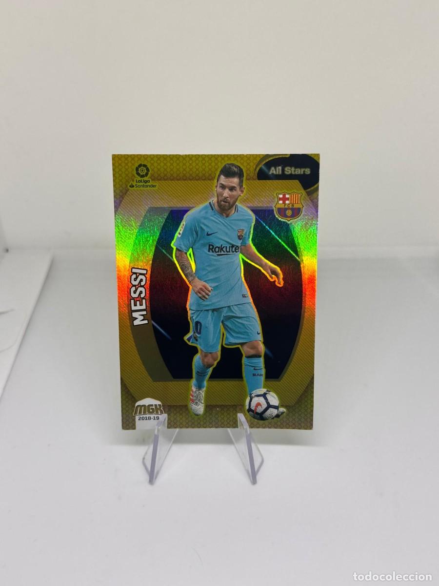 Fu&szlig;ball-Sticker: Lionel Messi #106 FC Barcelona Panini Megacracks All Stars 2018 19