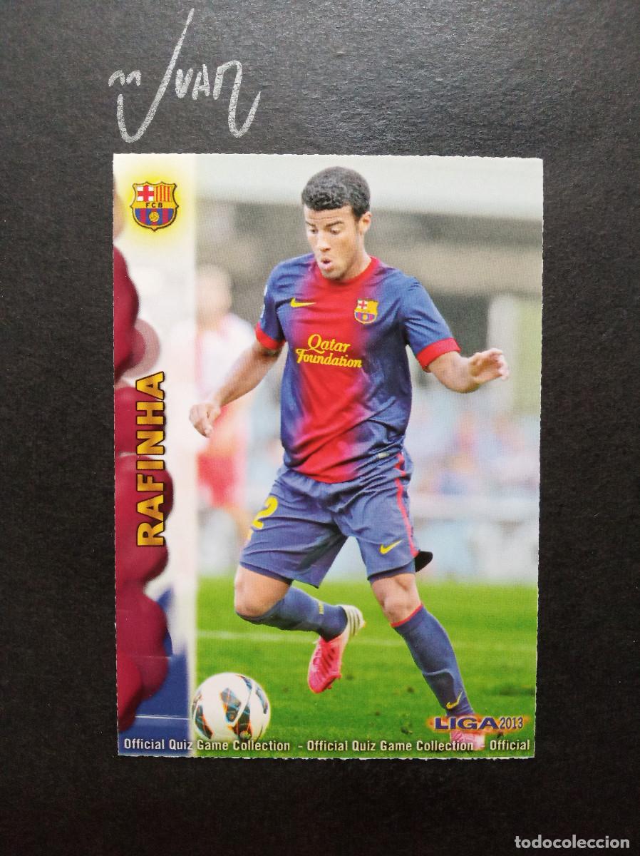 Cromos de f&uacute;tbol: N&ordm; 902 RAFINHA BARCELONA B BRASIL ⚽ MUNDICROMO &reg; PLATINUM FICHA LIGA QUIZ GAME 2012 2013 12 13