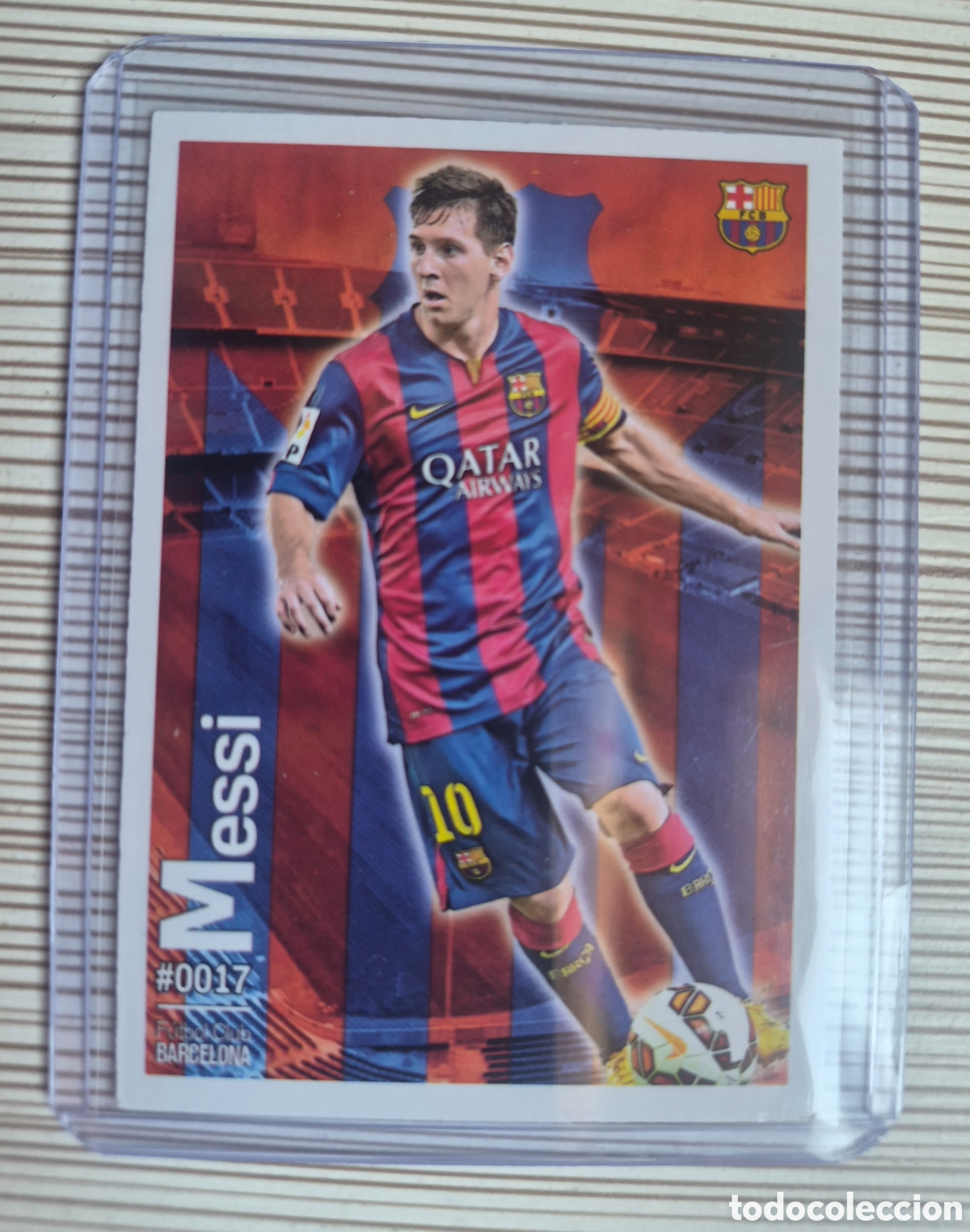 Cromos de f&uacute;tbol: Mundicromo 2015 2016 MESSI #17