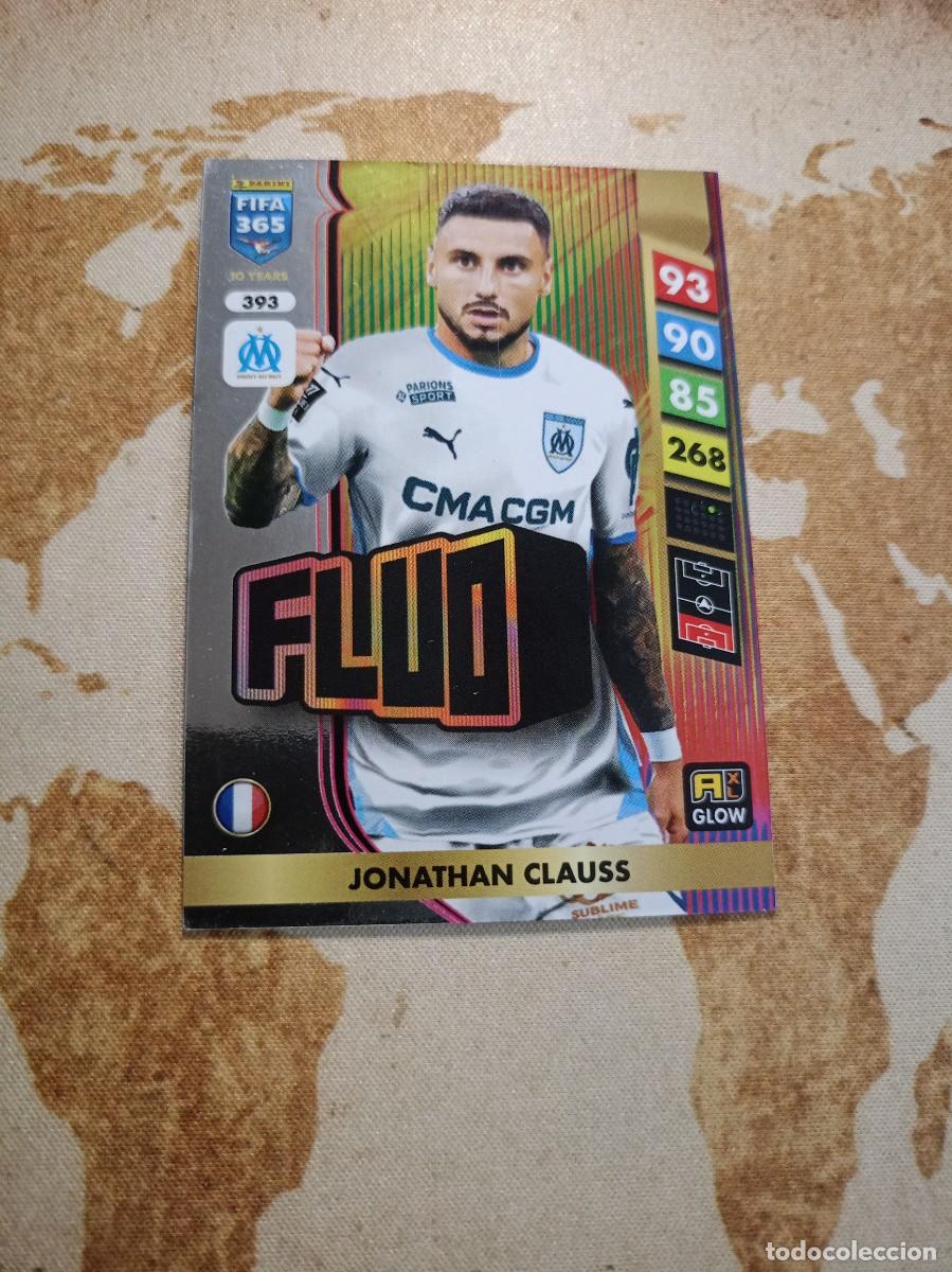 Cromos de f&uacute;tbol: Glow 393 JONATHAN CLAUSS Adrenalyn FIFA 365 2025