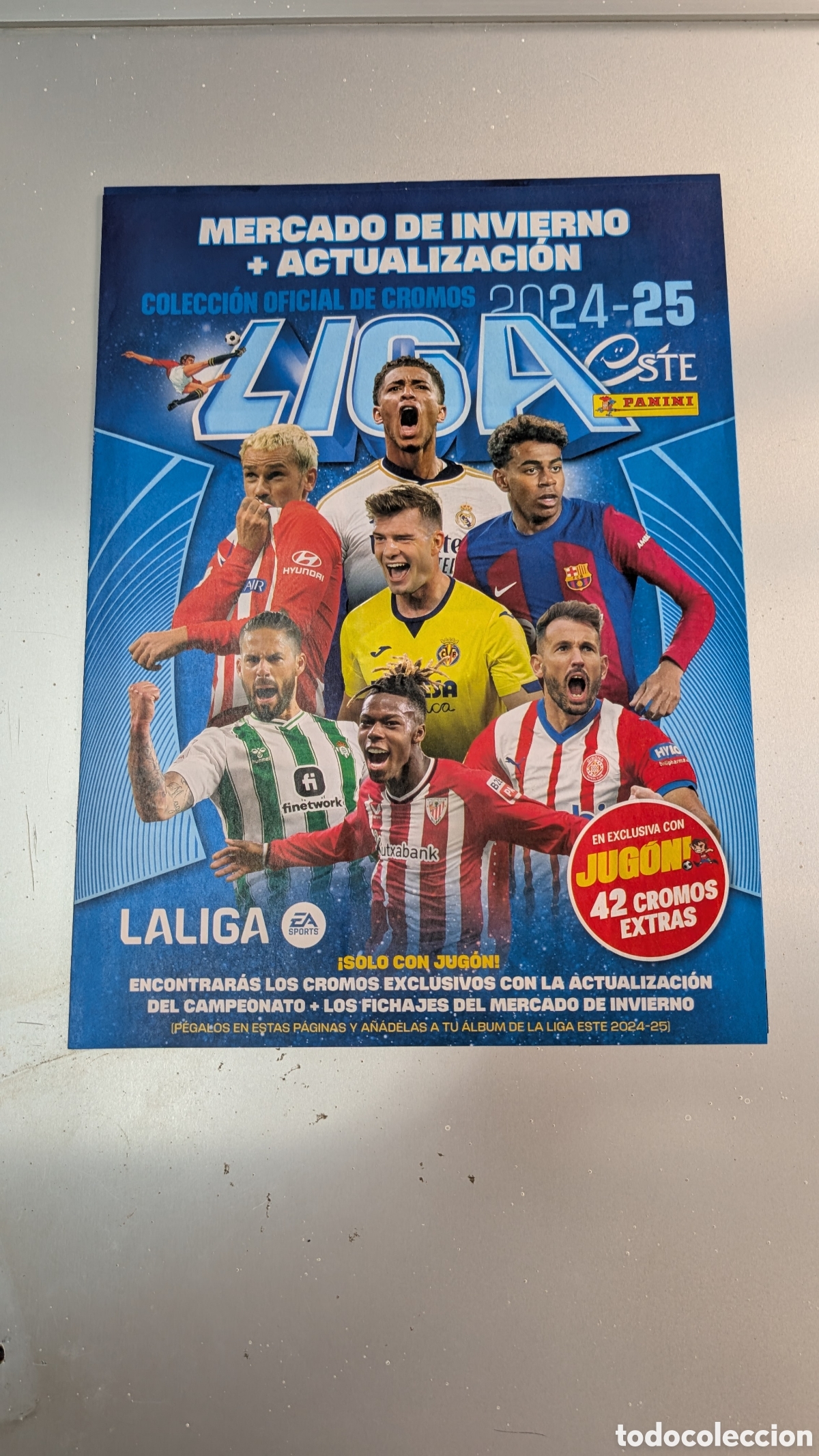 Cromos de f&uacute;tbol: MERCADO INVIERNO ACTUALIZACI&Oacute;N COMPLETO LIGA ESTE 2024/25 24 25 EN BUEN ESTADO