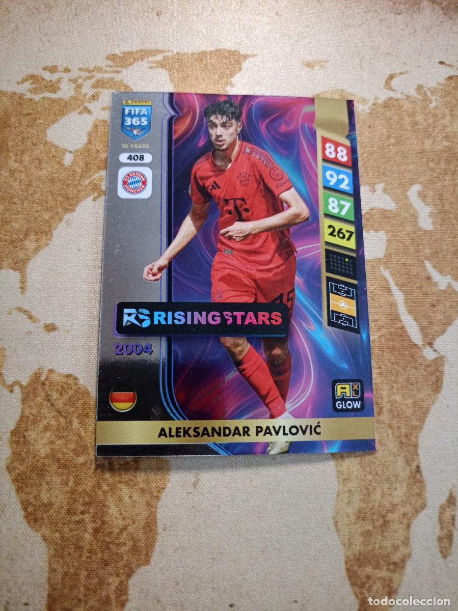 Football Stickers: # Glow 408 ALESANDAR PAVLOVIC Adrenalyn FIFA 365 2025