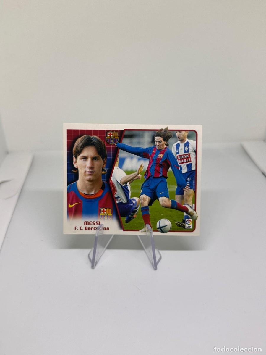 Cromos de f&uacute;tbol: Lionel Messi FC Barcelona Panini Liga Este 2005 2006