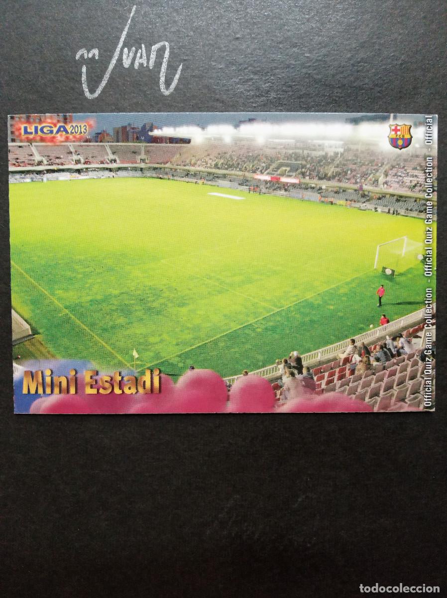 Football Stickers: N&ordm; 893 MATE MINI ESTADI BARCELONA B ⚽ MUNDICROMO &reg; PLATINUM FICHA LIGA QUIZ GAME 2012 2013 12 13