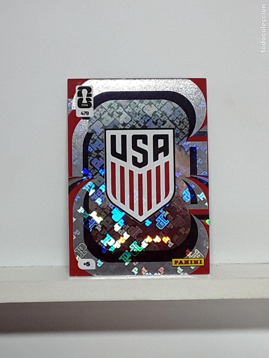 Football Stickers: ADRENALYN MUNDIAL 2026 WORLD CUP 26 ALBUM PANINI N 479 ESTADOS UNIDOS USA ESCUDO LOGO