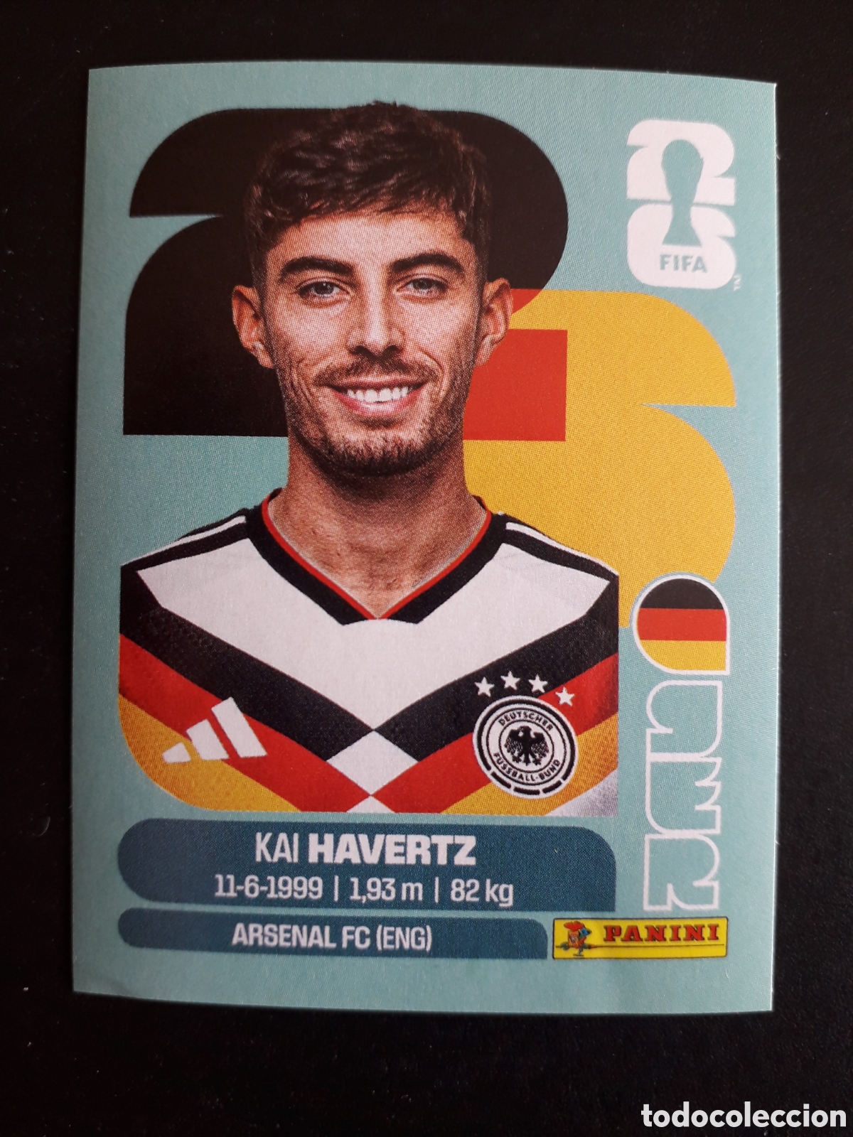 Football Stickers: HAVERTZ ALEMANIA GER 17 MUNDIAL F&Uacute;TBOL 2026 FIFA WORLD CUP PANINI SIN PEGAR PEDIDO M&Iacute;NIMO 3&euro;.
