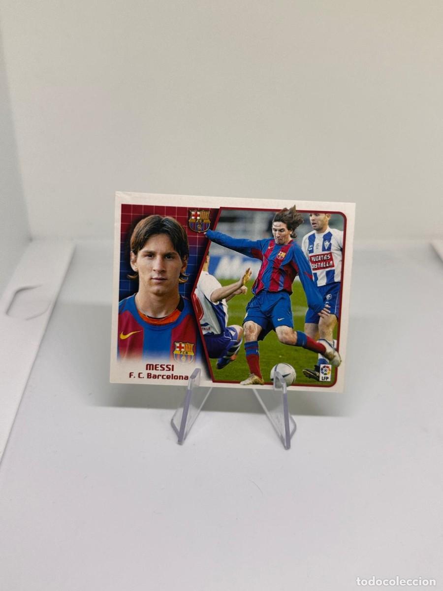 Cromos de f&uacute;tbol: Lionel Messi FC Barcelona Panini Liga Este 2005 2006 2