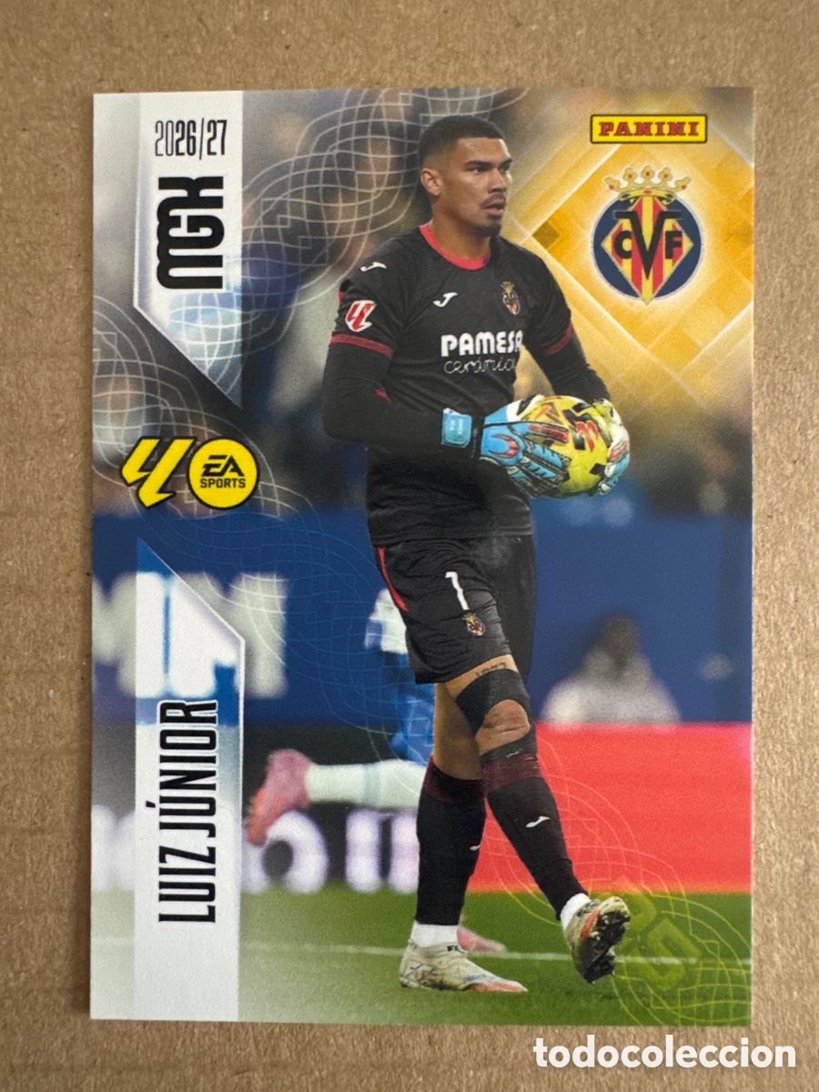 Cromos de Futebol: # 362 Luiz Junior Villarreal Megacracks 26 27 2026 2027