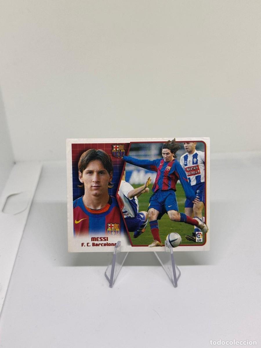 Cromos de f&uacute;tbol: Lionel Messi FC Barcelona Panini Liga Este 2005 2006