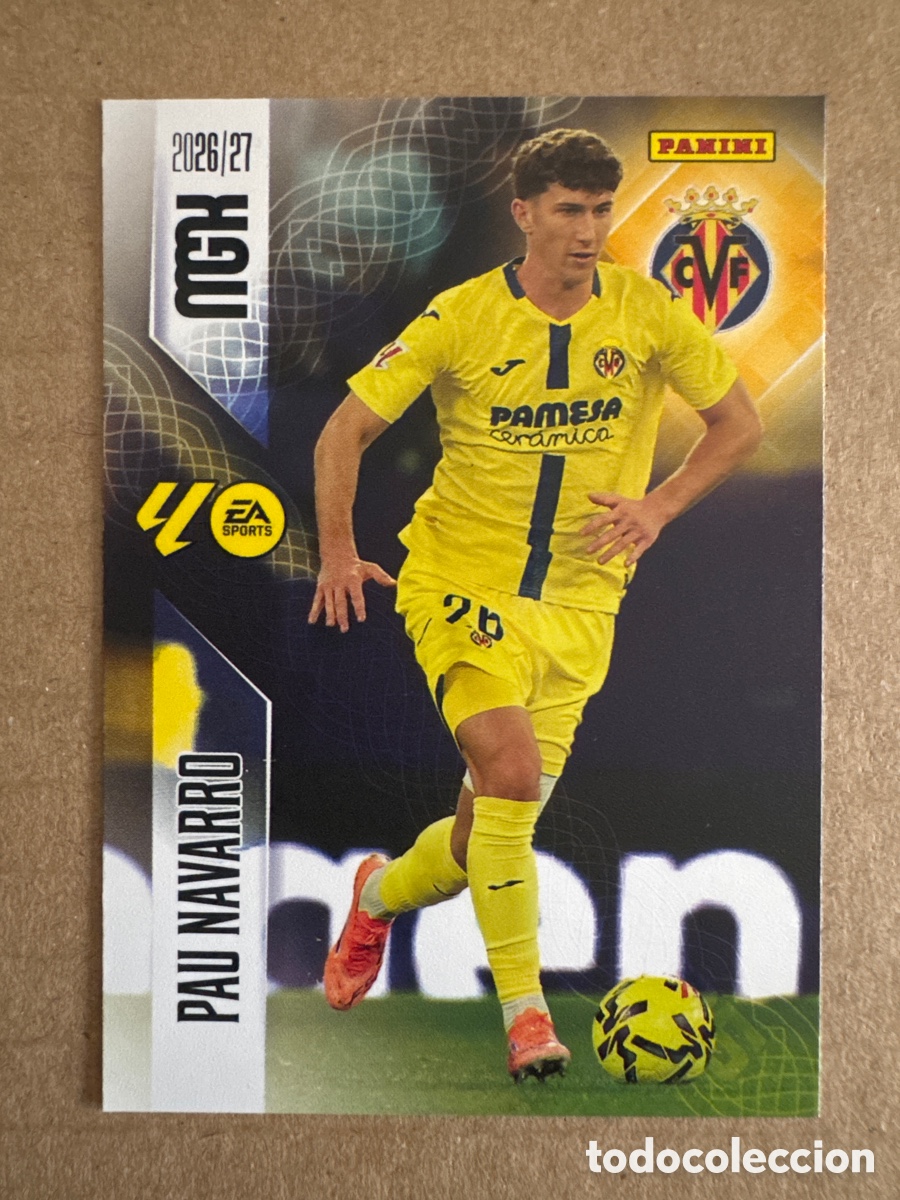Figurine di Calcio: # 365 Pau Navarro Villarreal Megacracks 26 27 2026 2027