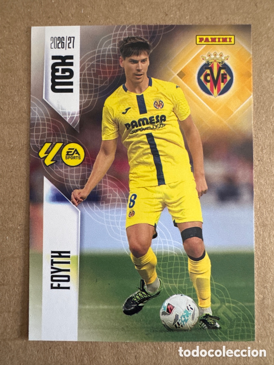 Figurine di Calcio: # 366 Foyth Villarreal Megacracks 26 27 2026 2027