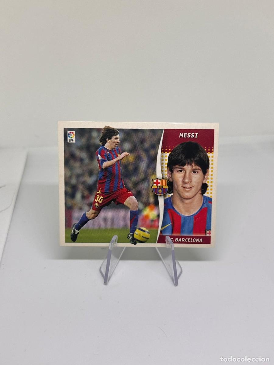 Cromos de f&uacute;tbol: Lionel Messi FC Barcelona Panini Liga Este 2006 2007 2