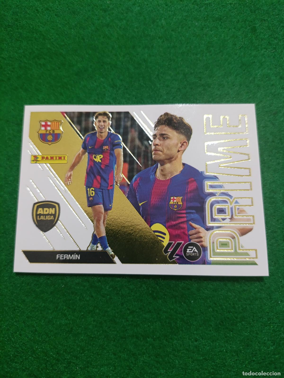 Cromos de f&uacute;tbol: LIGA ESTE 2026 2027 FC BARCELONA PRIME N&ordm;4 FERMIN