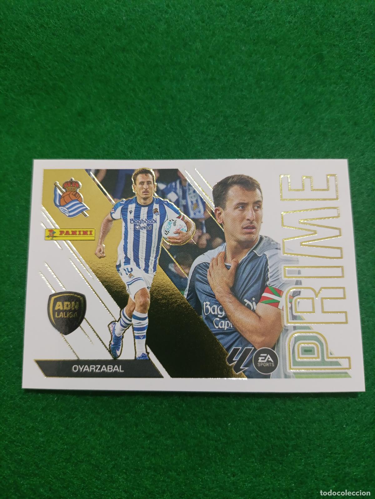 Cromos de f&uacute;tbol: LIGA ESTE 2026 2027 REAL SOCIEDAD PRIME N&ordm;11 OYARZABAL