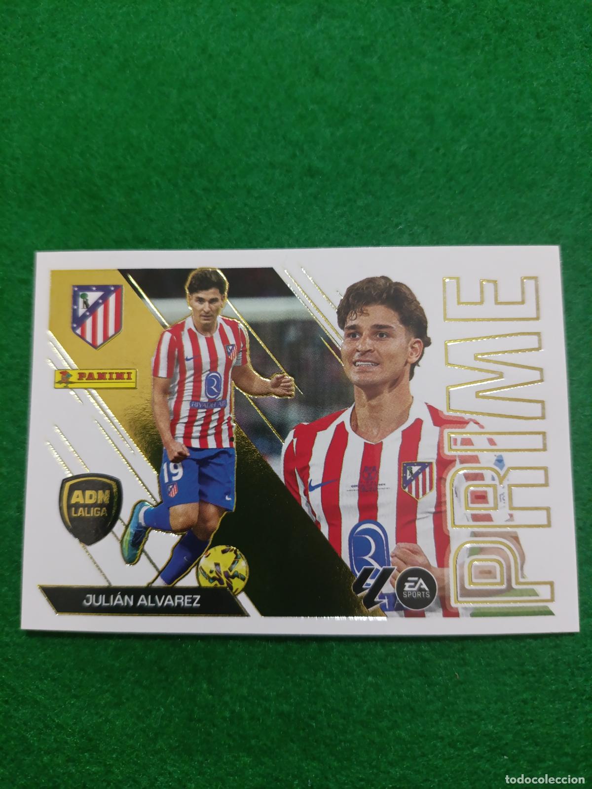 Cromos de f&uacute;tbol: LIGA ESTE 2026 2027 ATL&Egrave;TICO DE MADRID PRIME N&ordm;5 JULIAN ALVAREZ