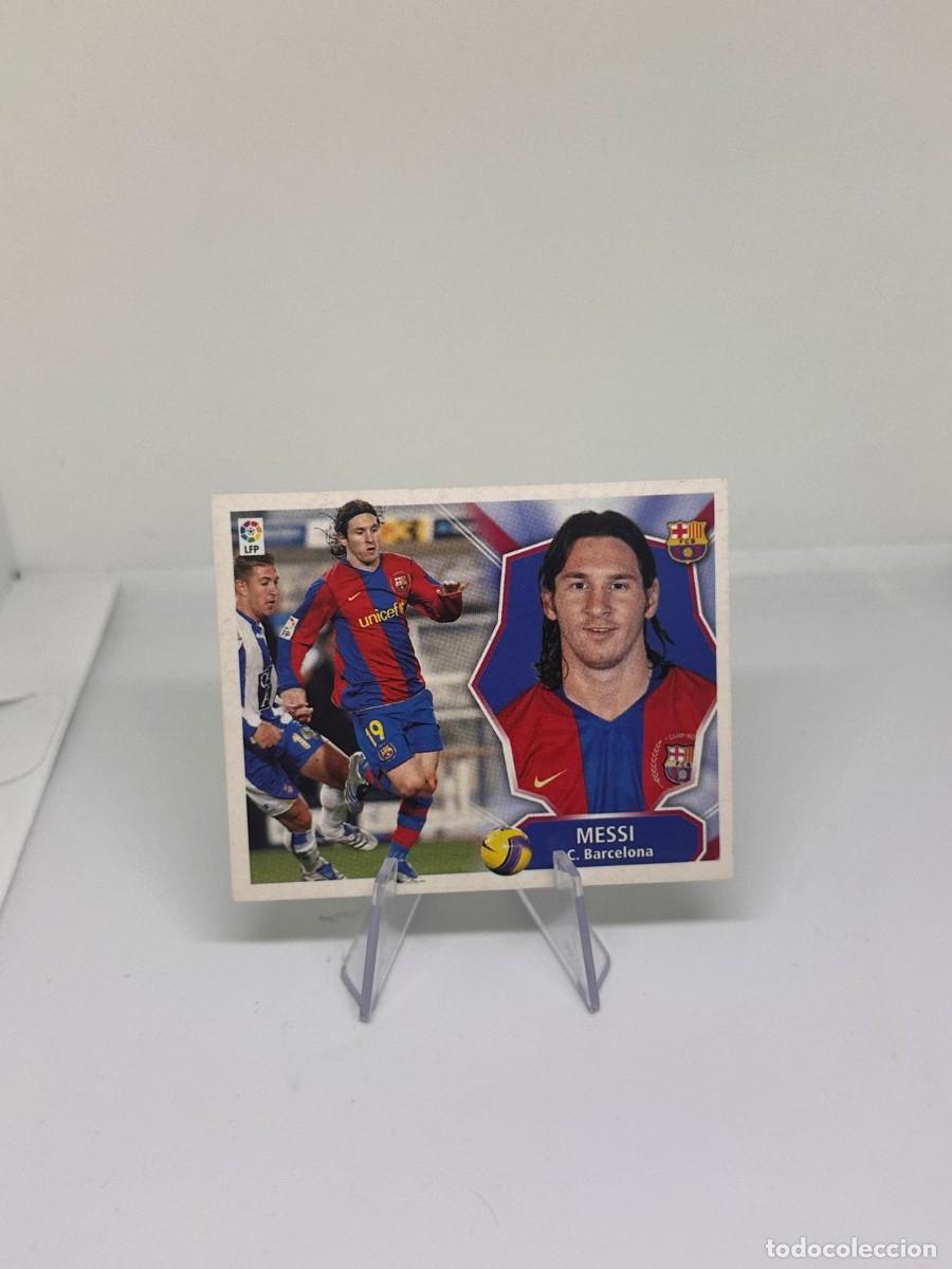 Cromos de f&uacute;tbol: Lionel Messi FC Barcelona Panini Liga Este 2008 2009 1