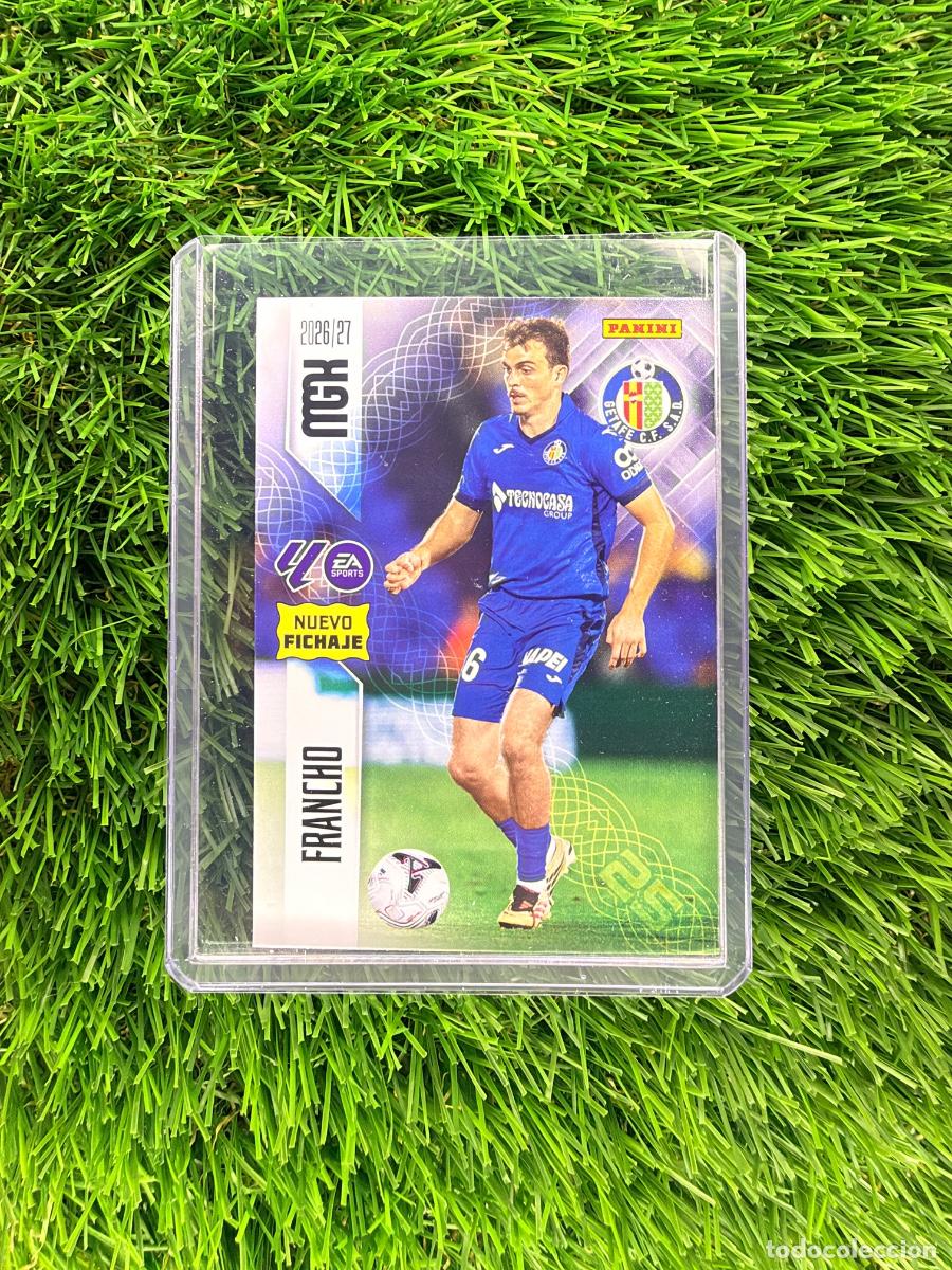 Cromos de f&uacute;tbol: N&ordm; 479 Francho Nuevos Fichajes Getafe CF Megacracks 26 27