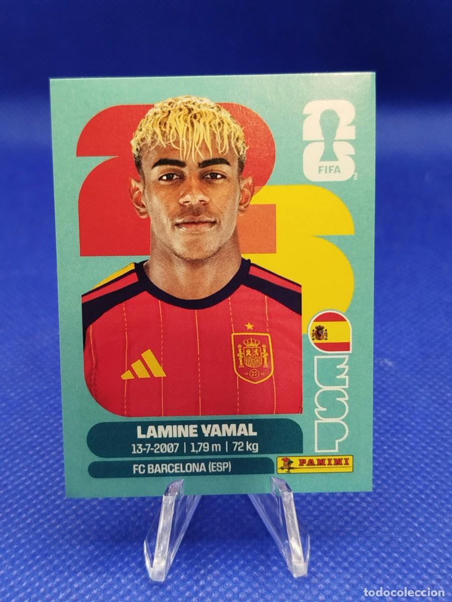 Cromos de f&uacute;tbol: #ESP 15 LAMINE YAMAL ESPA&Ntilde;A 2026 PANINI FIFA WORLD CUP STICKER