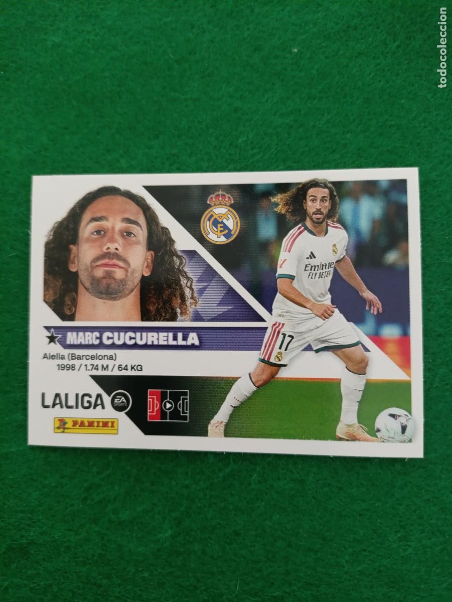 Cromos de f&uacute;tbol: LIGA ESTE 2026 2027 REAL MADRID CUCURELLA FICHAJE N&ordm;29