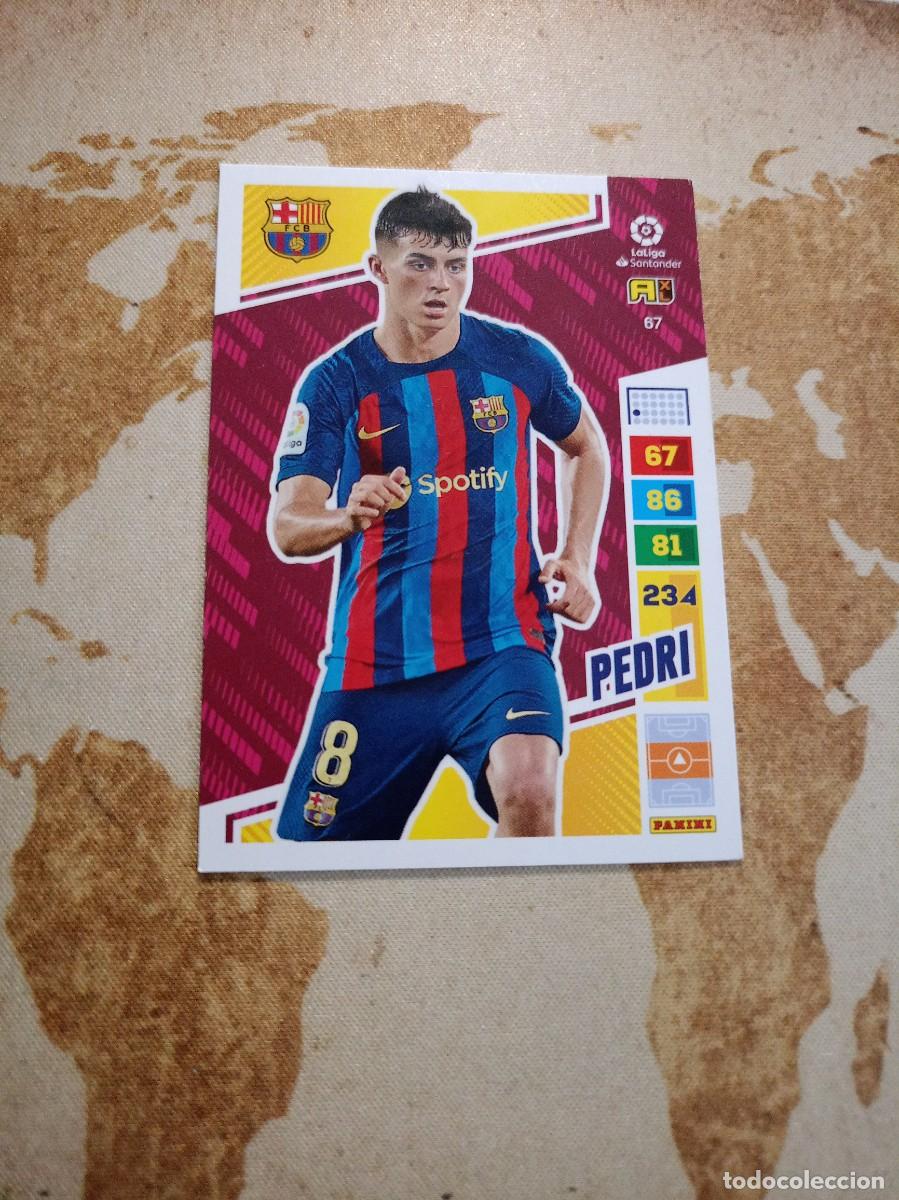 Cromos de f&uacute;tbol: # Barcelona 67 PEDRI Adrenalyn 2022-23