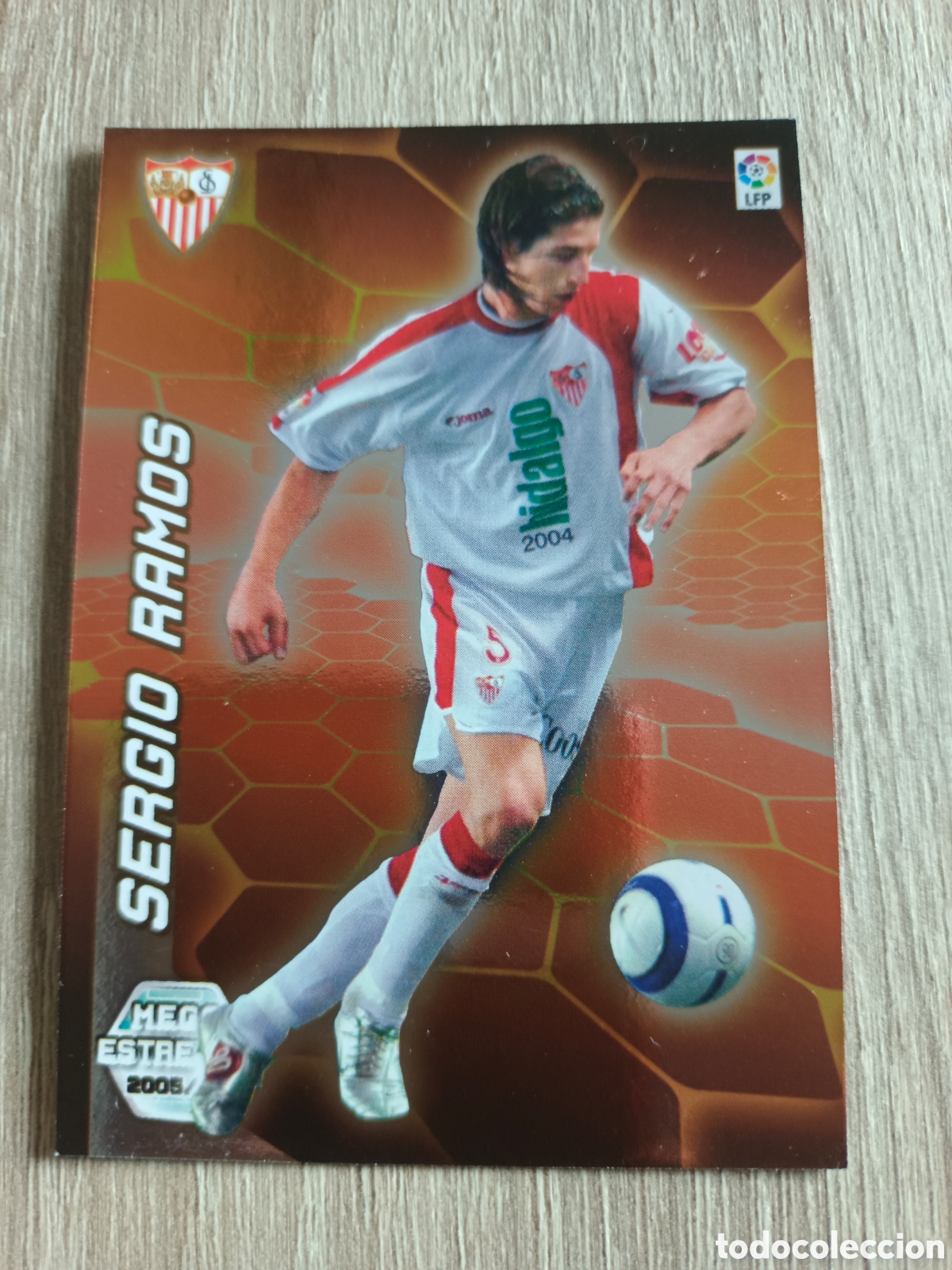 Cromos de f&uacute;tbol: SERGIO RAMOS MEGACRACKS 2005-2006. N 364. EXCELENTE ESTADO
