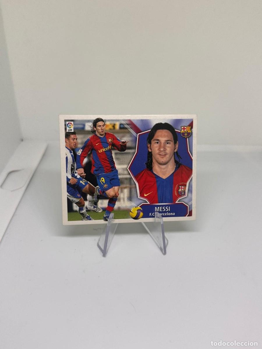 Cromos de f&uacute;tbol: Lionel Messi FC Barcelona Panini Liga Este 2008 2009 2