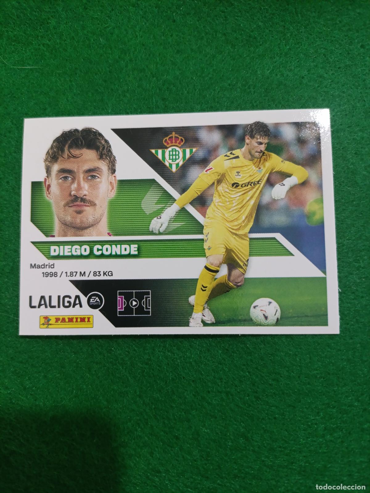 Cromos de f&uacute;tbol: LIGA ESTE 2026 2027 REAL BETIS DIEGO CONDE BIS N&ordm;4
