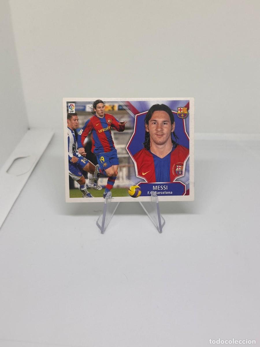 Cromos de f&uacute;tbol: Lionel Messi FC Barcelona Panini Liga Este 2008 2009 3
