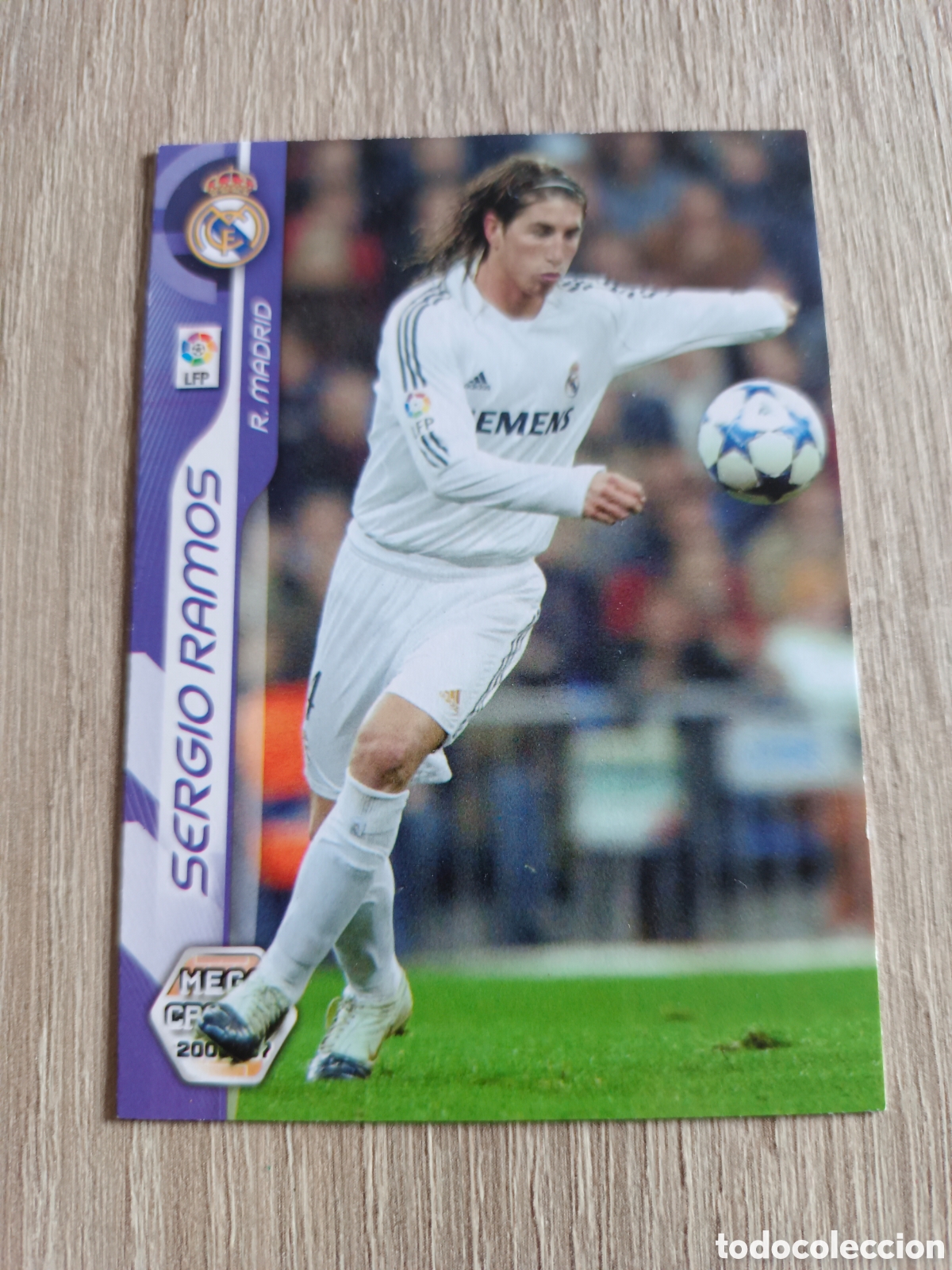 Cromos de f&uacute;tbol: SERGIO RAMOS REAL MADRID. MEGACRACKS 2006-2007. N 186. EXCELENTE ESTADO