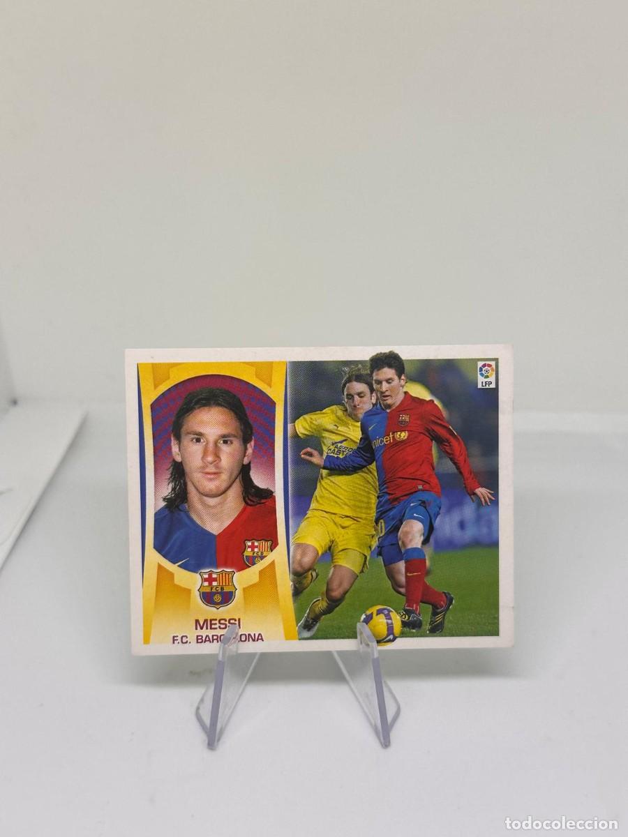 Cromos de f&uacute;tbol: Lionel Messi FC Barcelona Panini Liga Este 2009 10