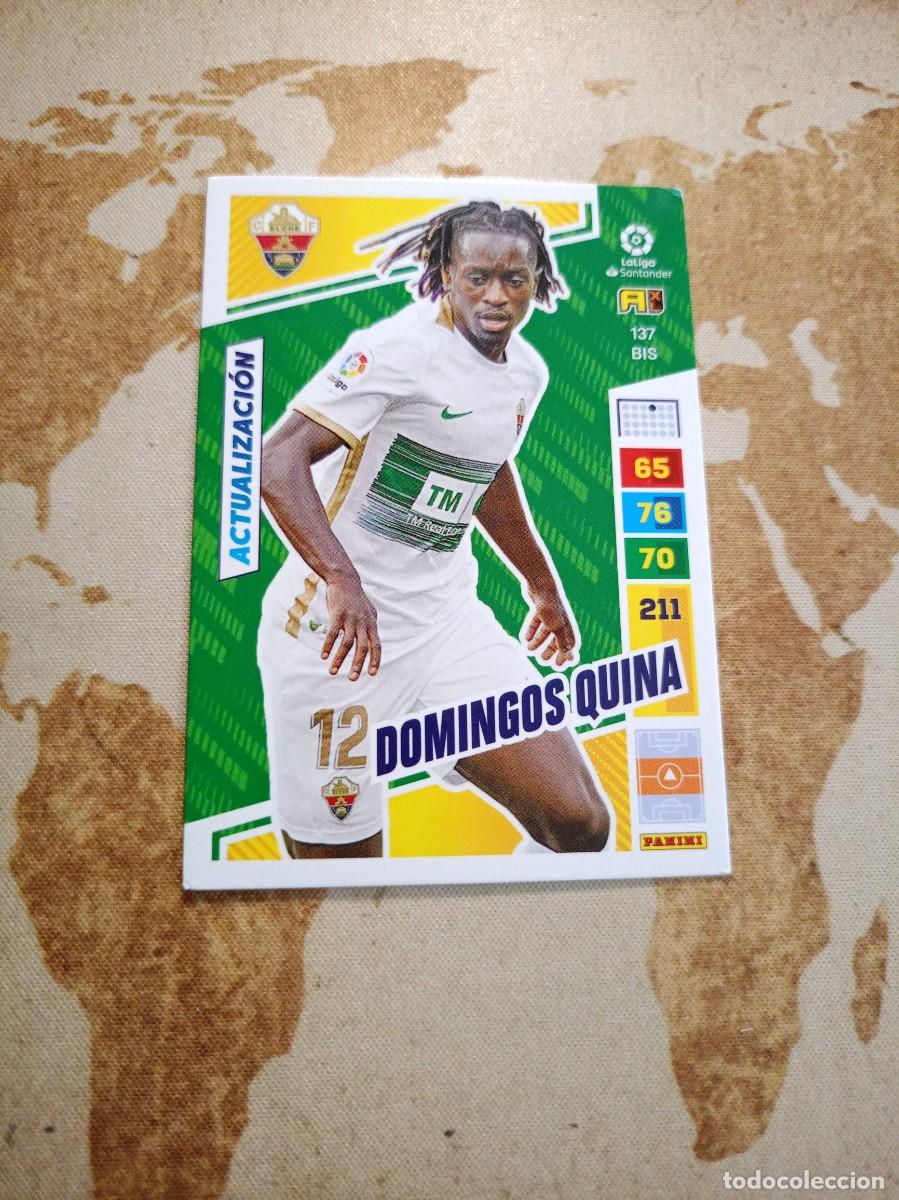 Cromos de f&uacute;tbol: # Elche 137 bis DOMINGOS QUINA Adrenalyn 2022-23