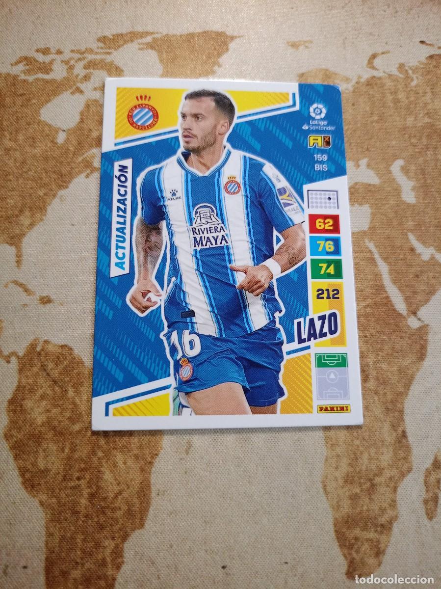 Cromos de f&uacute;tbol: # Espanyol 159 bis LAZO Adrenalyn 2022-23