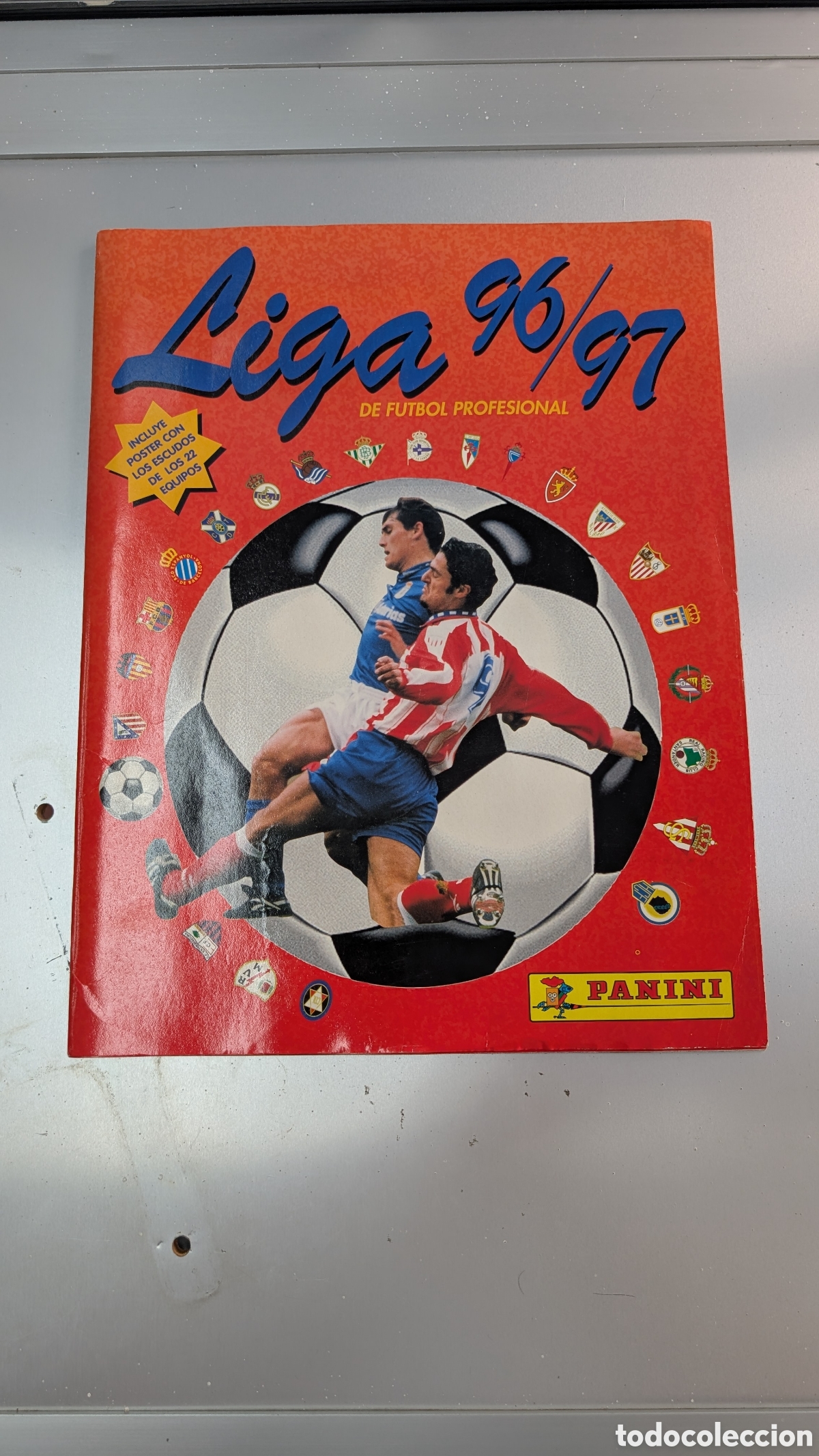 Cromos de f&uacute;tbol: ALBUM PANINI LIGA 1996/97 96 97 MUY COMPLETO EN MUY BUEN ESTADO