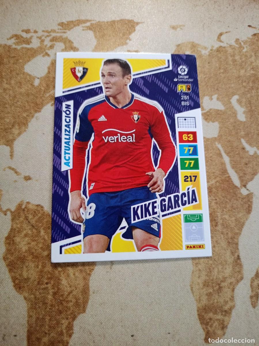 Football Stickers: # Osasuna 251 bis KIKE GARC&Iacute;A Adrenalyn 2022-23