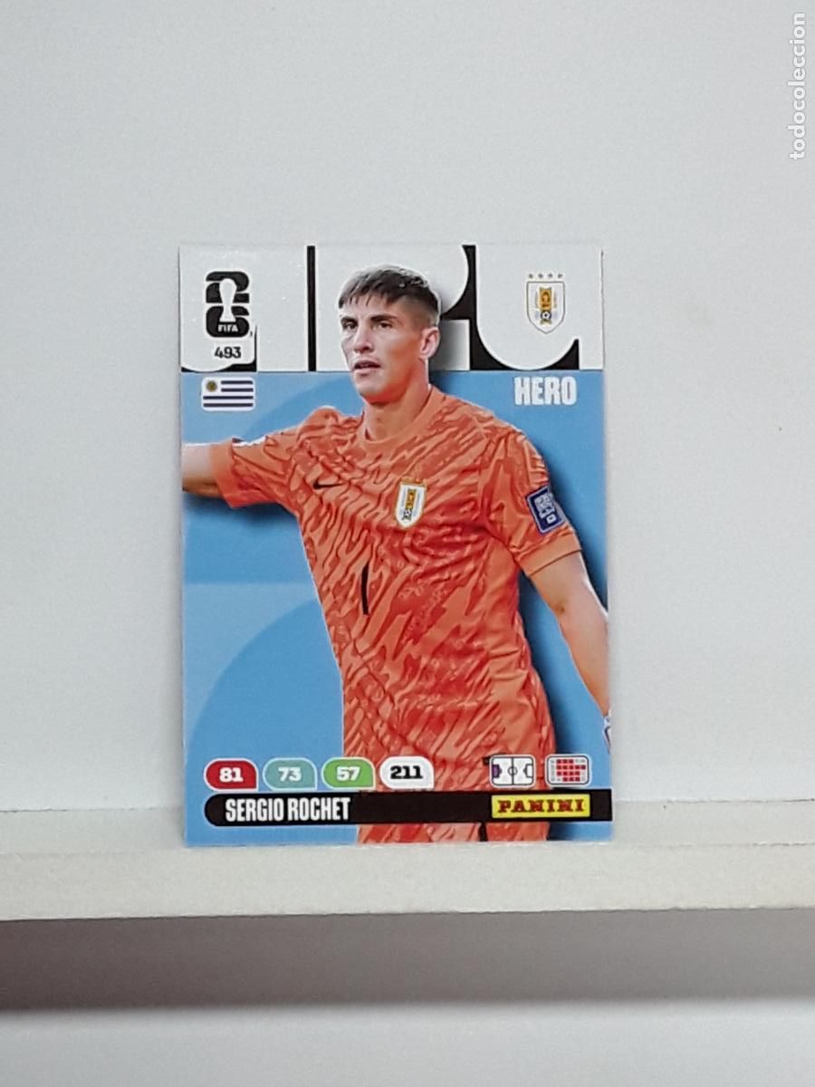 Football Stickers: ADRENALYN MUNDIAL 2026 WORLD CUP 26 ALBUM PANINI N 493 URUGUAY SERGIO ROCHET