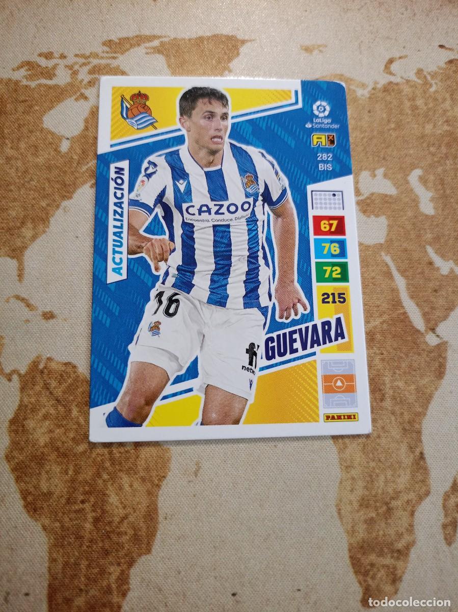 Figurine di Calcio: # Real sociedad 282 bis GUEVARA Adrenalyn 2022-23