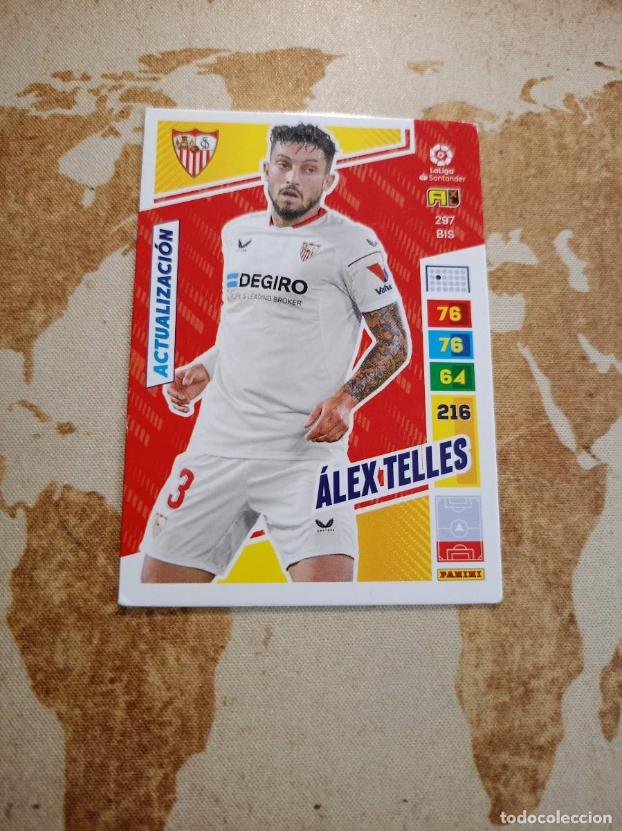 Figurine di Calcio: # Sevilla 297 bis &Aacute;LEX TELLES Adrenalyn 2022-23