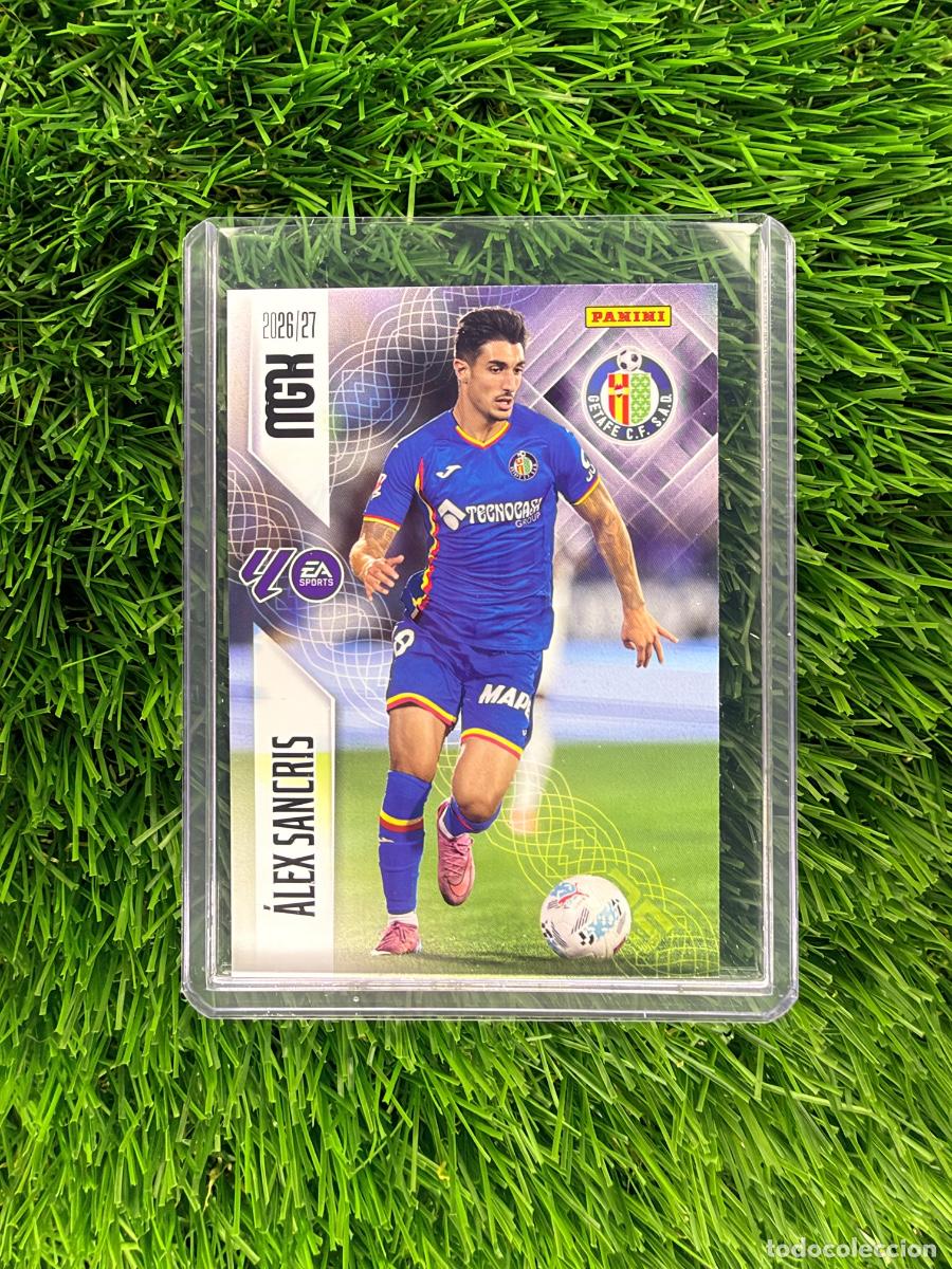 Cromos de f&uacute;tbol: N&ordm; 198 &Aacute;lex Sancris Getafe CF Megacracks 26 27