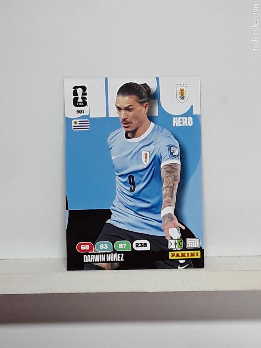 Cromos de f&uacute;tbol: ADRENALYN MUNDIAL 2026 WORLD CUP 26 ALBUM PANINI N 501 URUGUAY DARWIN NU&Ntilde;EZ
