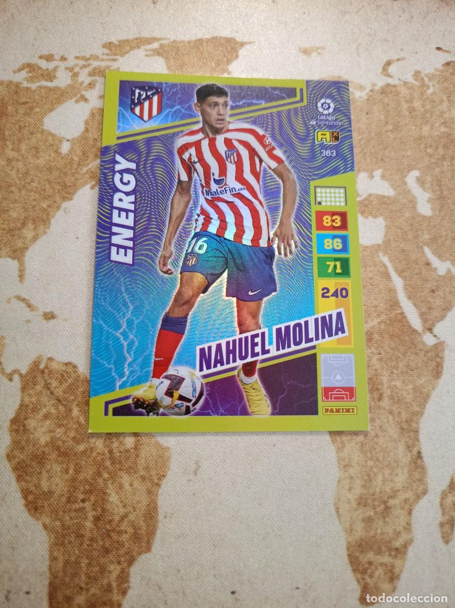 Cromos de f&uacute;tbol: # Energy 363 NAHUEL MOLINA Adrenalyn 2022-23