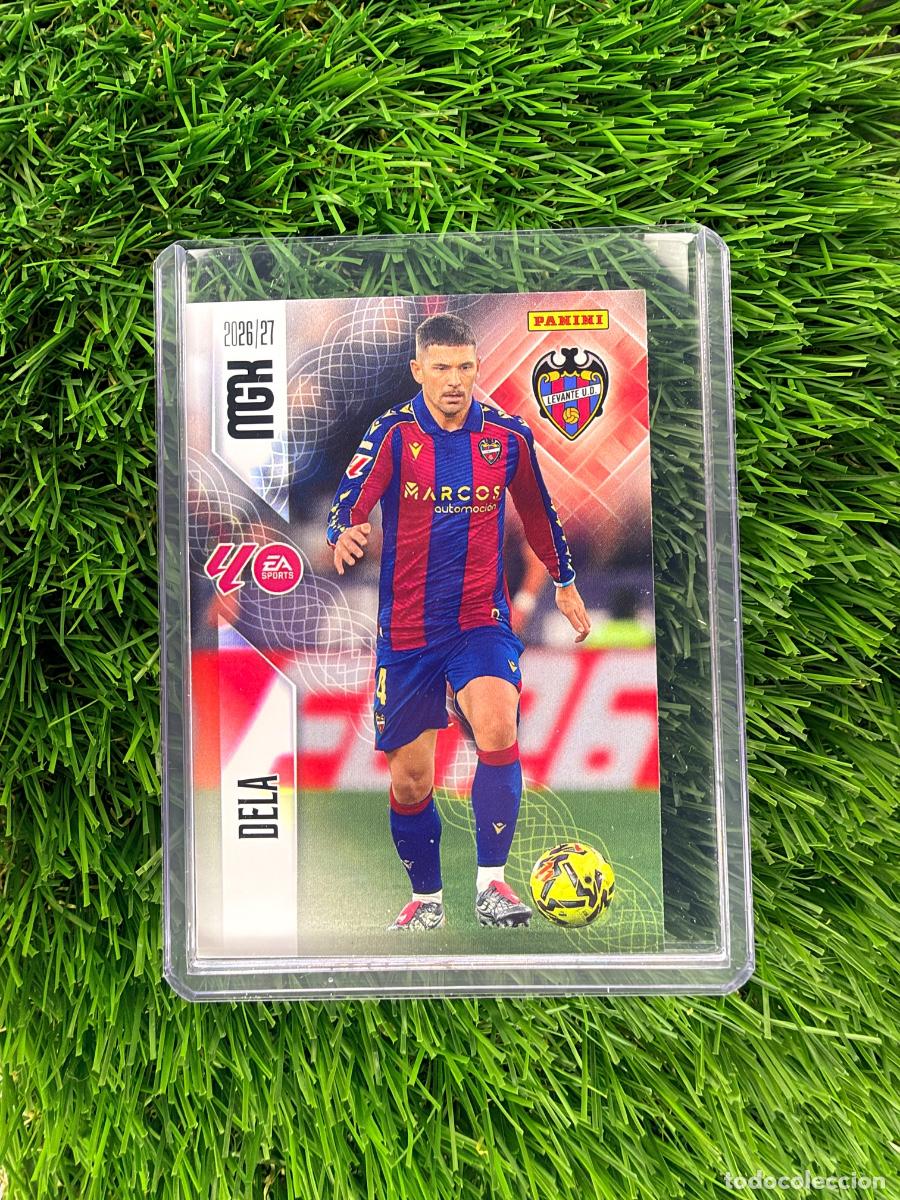 Cromos de f&uacute;tbol: N&ordm; 203 Dela Levante UD Megacracks 26 27