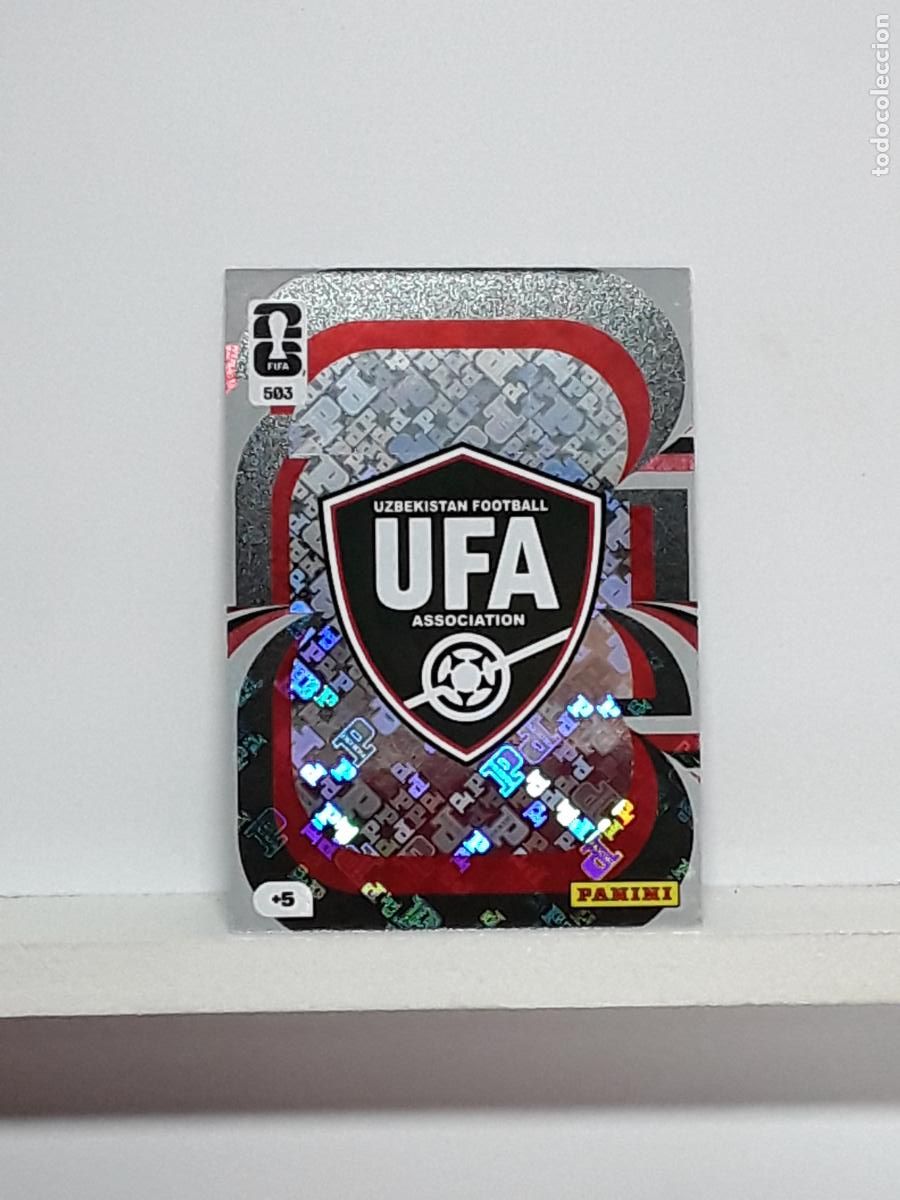 Cromos de f&uacute;tbol: ADRENALYN MUNDIAL 2026 WORLD CUP 26 ALBUM PANINI N 503 UZBEKISTAN ESCUDO LOGO
