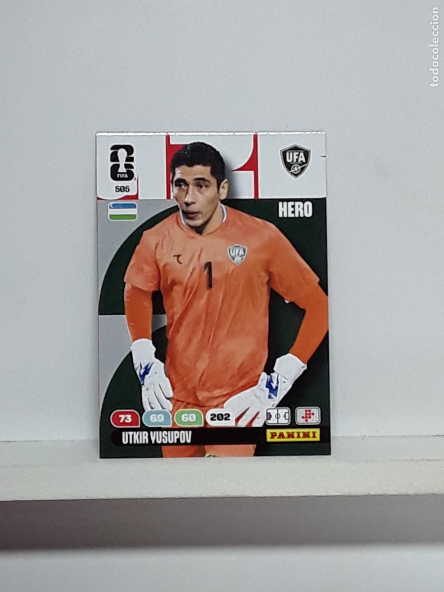 Cromos de f&uacute;tbol: ADRENALYN MUNDIAL 2026 WORLD CUP 26 ALBUM PANINI N 505 UZBEKISTAN UTKIR YUSUPOV